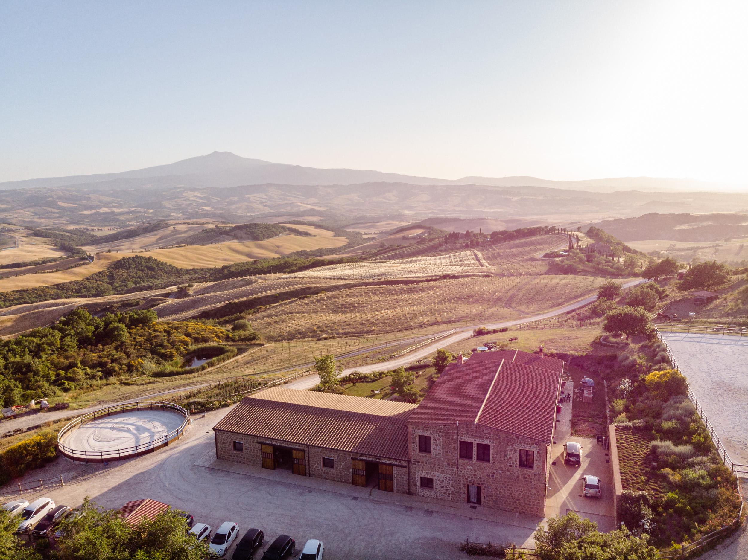 Podere Val D'Orcia - Tuscany Equestrian Sarteano Exteriör bild