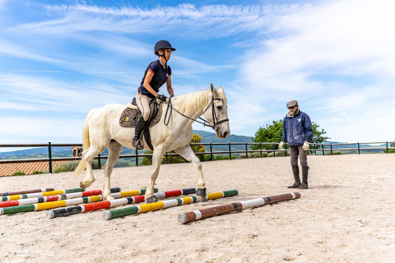 Podere Val D'Orcia - Tuscany Equestrian Sarteano Exteriör bild